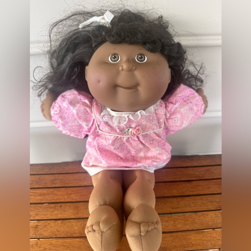 Cabbage Patch Kids Charming Pink Doll with Floral Dress